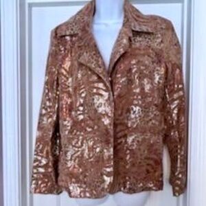 💲SALE💲 Host Pick!  NWOT Ambrosia Metallic Jacket Sz M